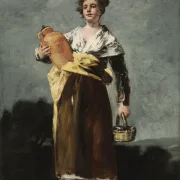 Francisco de Goya | Die Wasserträgerin - 1786 | Gerahmter Kunstdruck | Romantik | formida