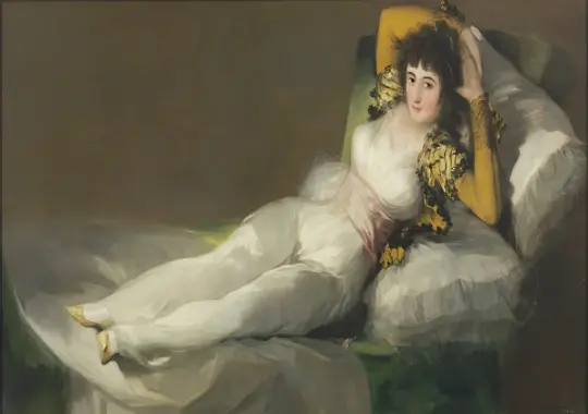 Francisco de Goya | Den påklædte Maja - 1800 | Indrammet kunsttryk | Romantik | formida