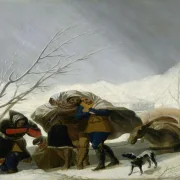 Francisco de Goya | Vinterscene - 1786 | Indrammet kunsttryk | Romantik | formida