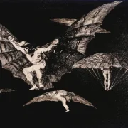 Francisco de Goya | Hvor der er en vilje, er der en vej - 1824 | Indrammet kunsttryk | Romantik | formida