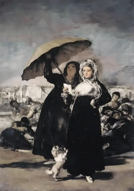 Francisco de Goya | Drengene - 1812 | Indrammet kunsttryk | Romantik | formida