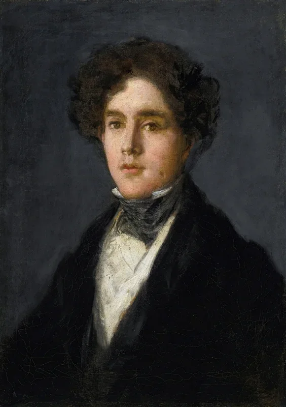 Francisco de Goya | Mariano Goya, kunstnerens barnebarn - 1827 | Indrammet kunsttryk | Romantik | formida