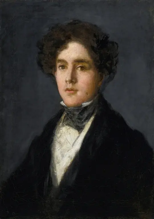 Francisco de Goya | Mariano Goya, kunstnerens barnebarn - 1827 | Indrammet kunsttryk | Romantik | formida