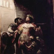 Francisco de Goya | Sankt Hermenegild i Fængslet - 1799 | Indrammet kunsttryk | Romantik | formida