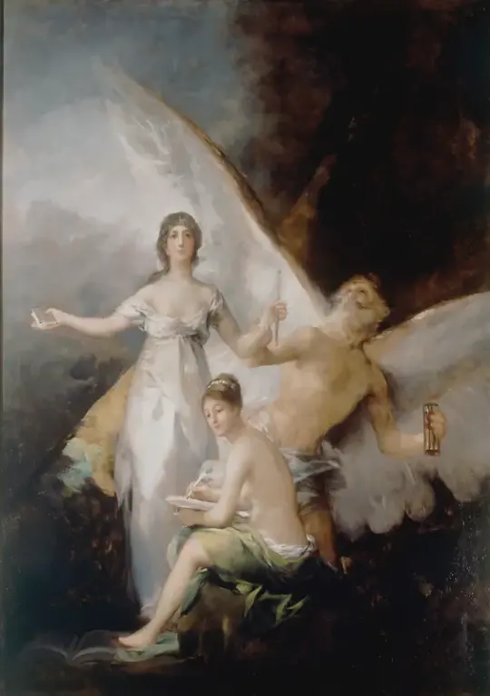 Francisco de Goya | Sandheden, tiden og historien - 1797 | Indrammet kunsttryk | Romantik | formida