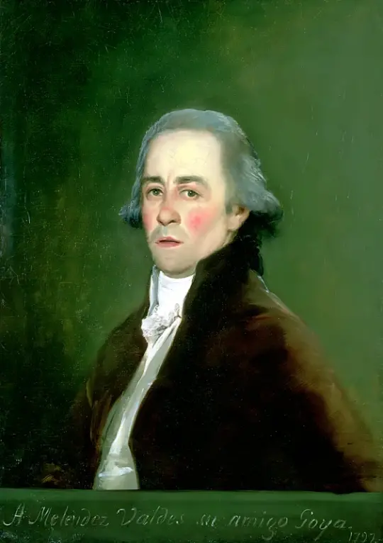 Francisco de Goya | Juan Antonio Melendez Valdés – 1797 | Indrammet kunsttryk | Romantik | formida