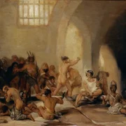 Francisco de Goya | Galehuset - 1794 | Indrammet kunsttryk | Romantik | formida