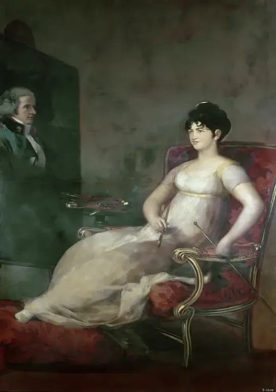 Francisco de Goya | Marquesa de Villafranca maler sin mand - 1804 | Indrammet kunsttryk | Romantik | formida