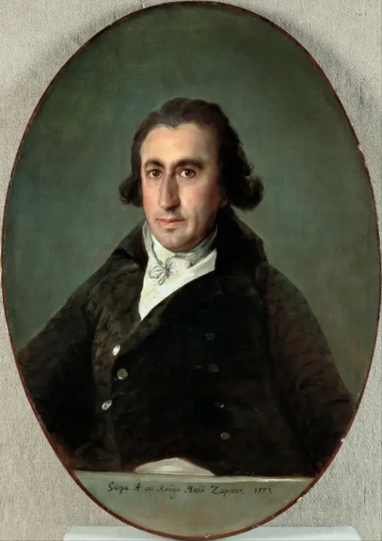 Francisco de Goya | Martín Zapater - 1797 | Indrammet kunsttryk | Romantik | formida