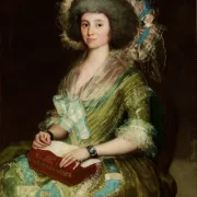 Francisco de Goya | Senora Ceán Bermudez - 1796 | Indrammet kunsttryk | Romantik | formida