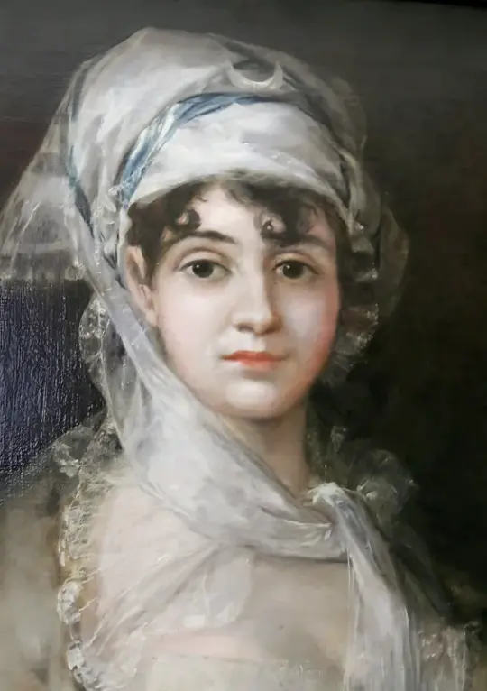 Francisco de Goya | Skuespillerinde Antonia Zarate - 1811 | Indrammet kunsttryk | Romantik | formida