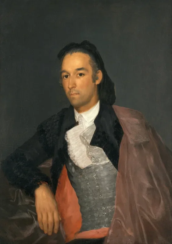 Francisco de Goya | Portræt af Matador Pedro Romero - 1795 | Indrammet kunsttryk | Romantik | formida