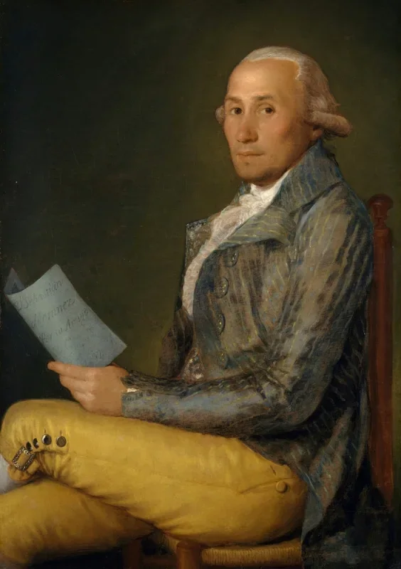 Francisco de Goya | Sebastian Martinez y Perez - 1792 | Indrammet kunsttryk | Romantik | formida