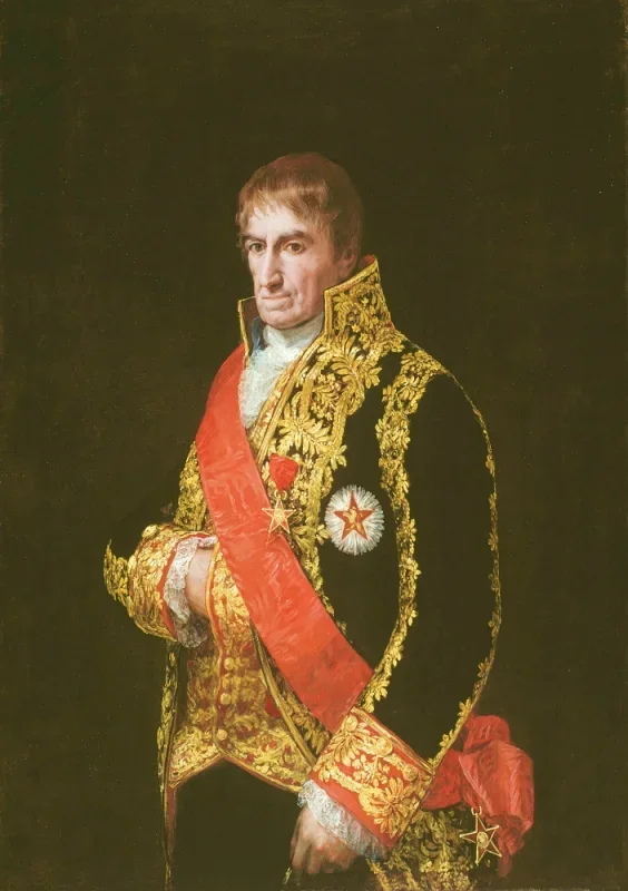 Francisco de Goya | General José Manuel Romero – 1810 | Indrammet kunsttryk | Romantik | formida
