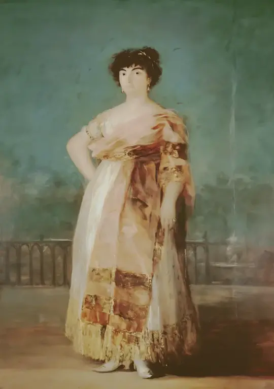 Francisco de Goya | La Tirana Maria Fernandez - 1792 | Indrammet kunsttryk | Romantik | formida