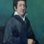 Francisco de Goya | Portræt af digteren Moratín - 1824 | Indrammet kunsttryk | Romantik | formida