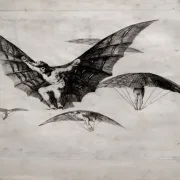 Francisco de Goya | Måde at flyve på - 1815 | Indrammet kunsttryk | Romantik | formida