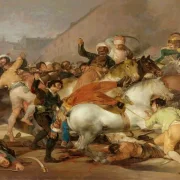 Francisco de Goya | Mamelukkernes angreb - 1814 | Indrammet kunsttryk | Romantik | formida
