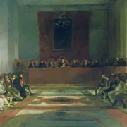 Francisco de Goya | Juntaen på Filippinerne - 1815 | Indrammet kunsttryk | Romantik | formida
