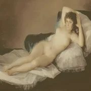 Francisco de Goya | Den Nøgne Maja - 1804 | Indrammet kunsttryk | Romantik | formida