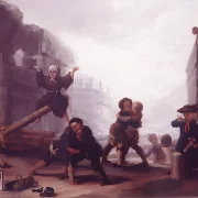 Francisco de Goya | Vippen - 1779 | Indrammet kunsttryk | Romantik | formida