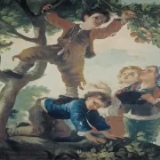 Francisco de Goya | Drenge plukker frugt - 1778 | Indrammet kunsttryk | Romantik | formida