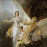 Francisco de Goya | Wahrheit, Zeit und Geschichte – 1800 | Gerahmter Kunstdruck | Romantik | formida