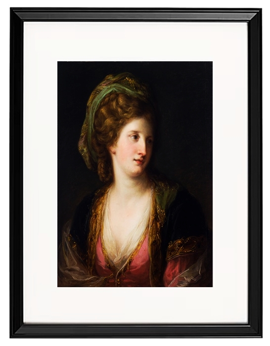 Frau in türkischer Kleidung - 1767