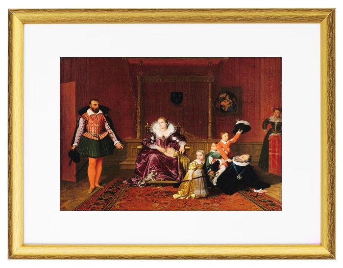 Heinrich IV. spielt mit seinen Kindern - 1810