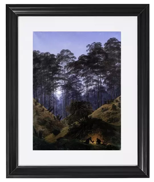 Im Wald im Mondlicht - 1823