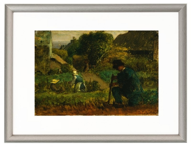 Garden Scene - 1854