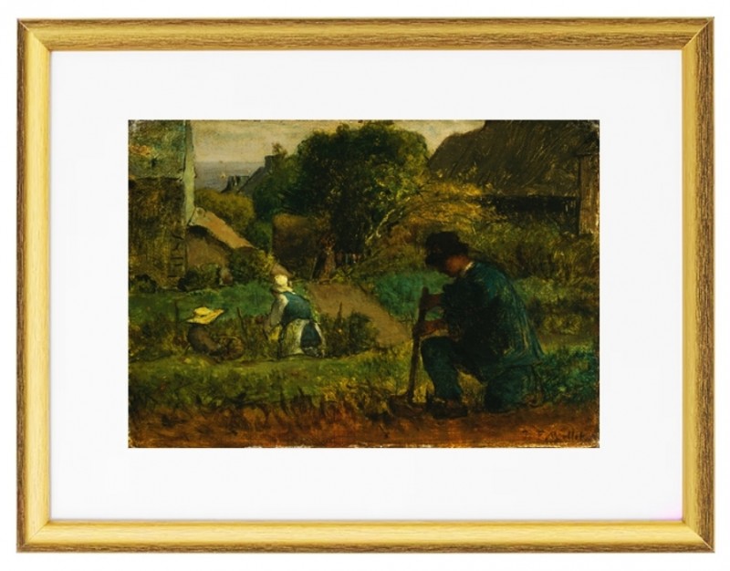 Gartenszene - 1854