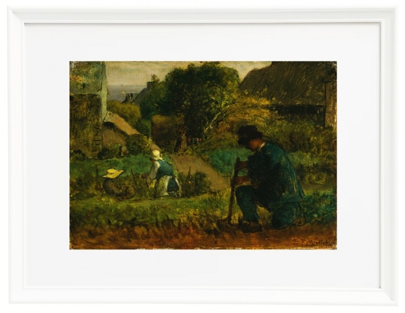 Gartenszene - 1854