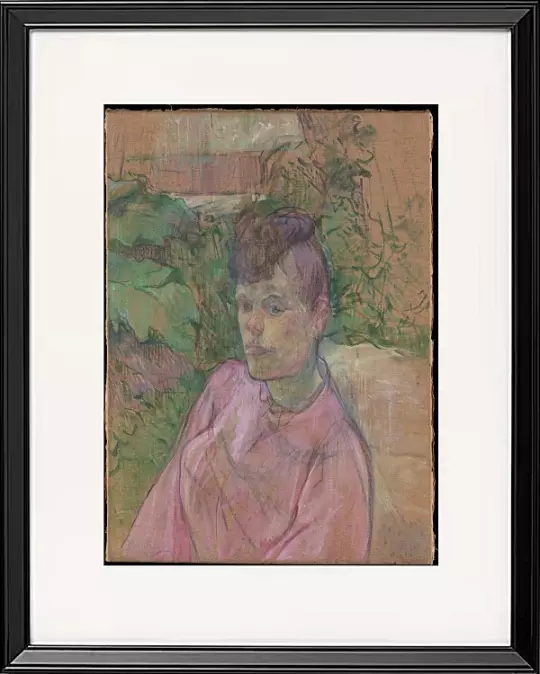 Frau im Garten von Monsieur Forest - 1891