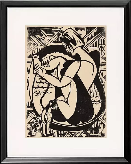 Frau in der Badewanne – 1936