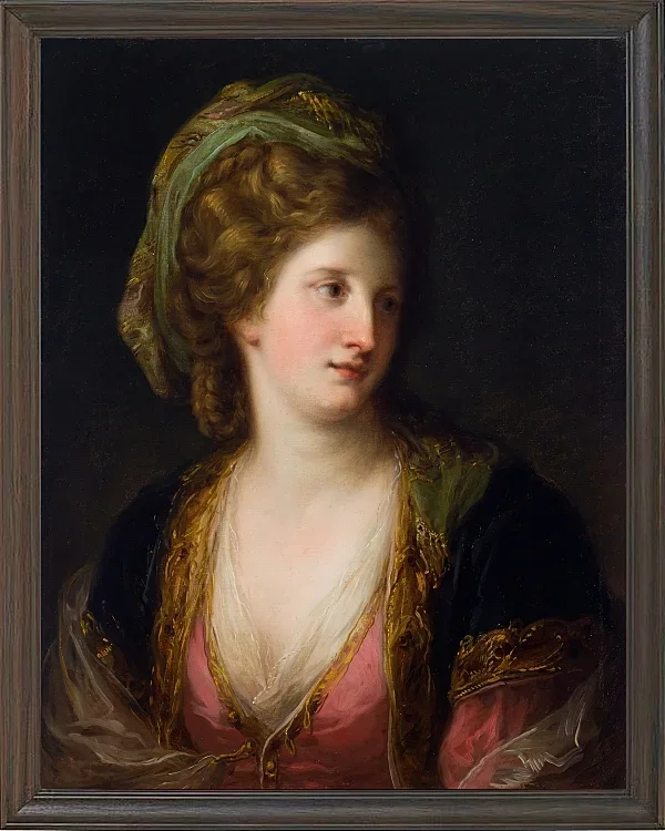 Frau in türkischer Kleidung - 1767