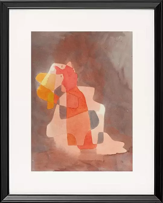 Frau lehnt sich zurück – 1929