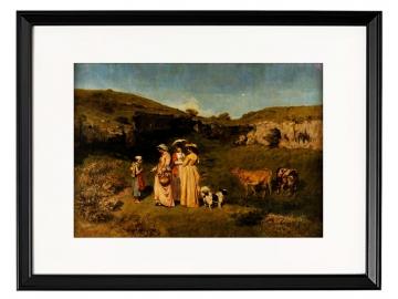 Junge Damen des Dorfes – 1851