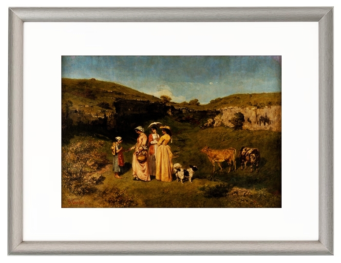 Junge Damen des Dorfes – 1851