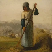 Frau mit Rechen – 1856