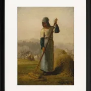 Frau mit Rechen – 1856
