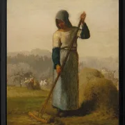 Frau mit Rechen – 1856
