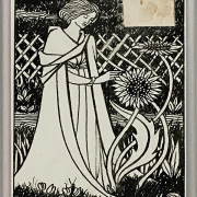Kvinde med solsikker - 1892