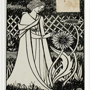 Kvinde med solsikker - 1892