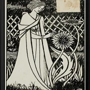 Kvinde med solsikker - 1892