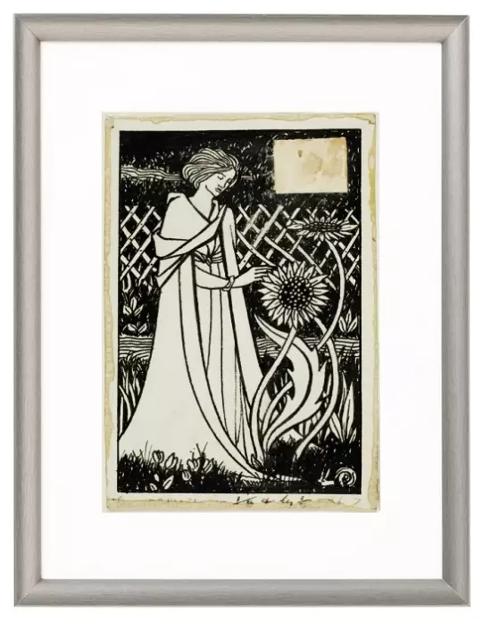 Frau mit Sonnenblumen – 1892