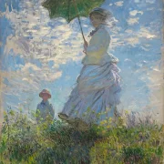 Kvinde med parasol – 1875