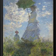 Kvinde med parasol – 1875