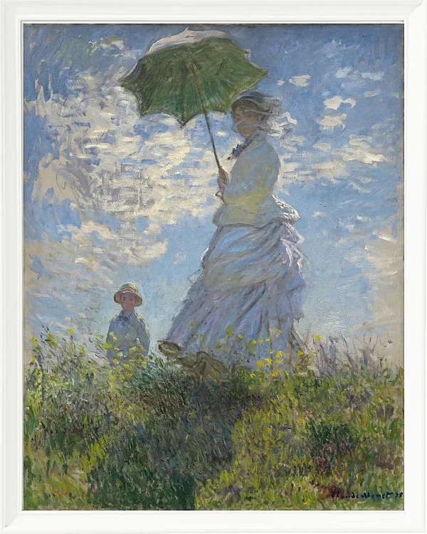 Kvinde med parasol – 1875