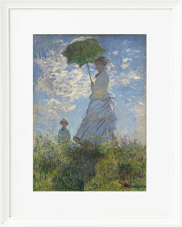 Kvinde med parasol – 1875